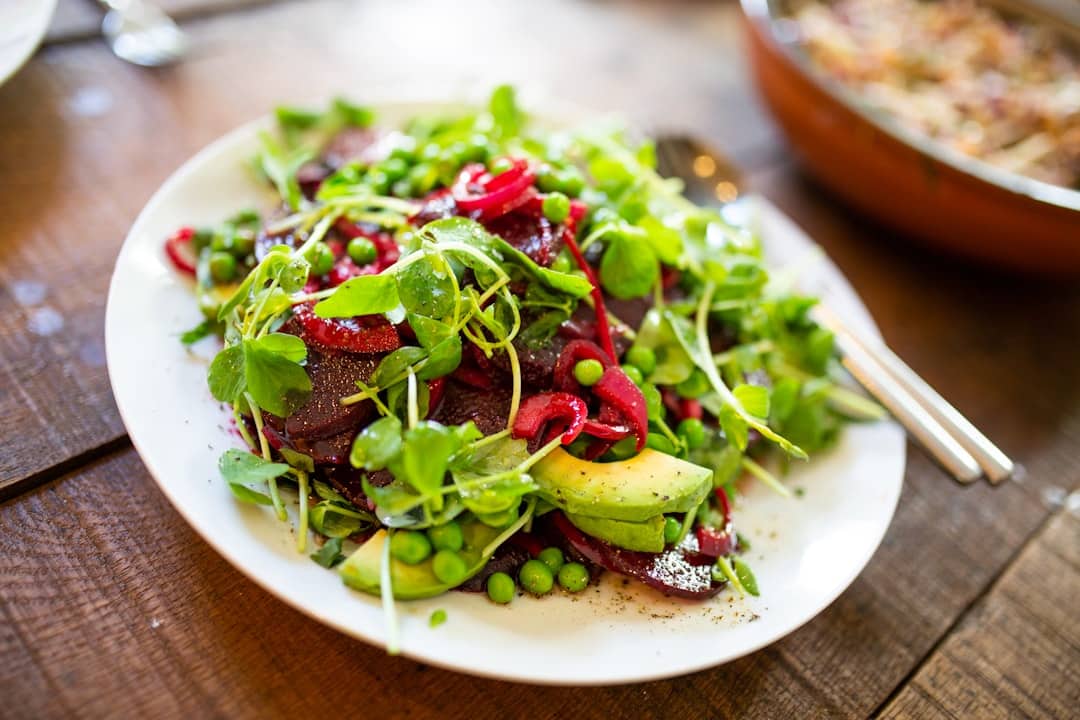 Pea, Mint and Avocado Salad