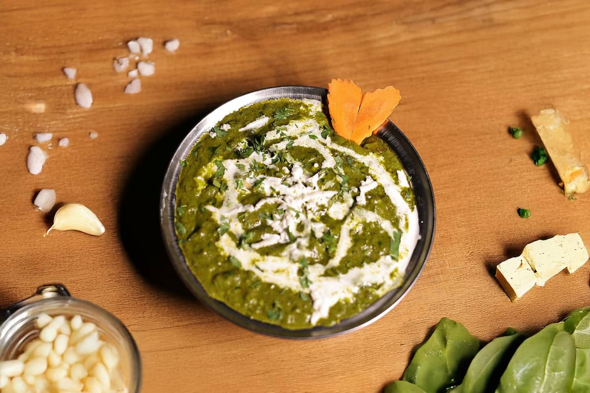 Saag paneer