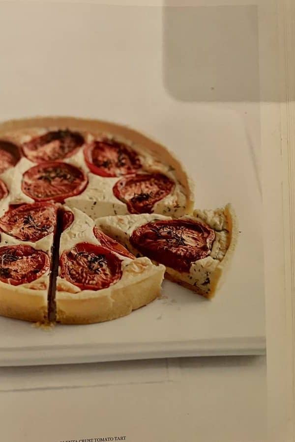 Polenta Crust Tomato Tart