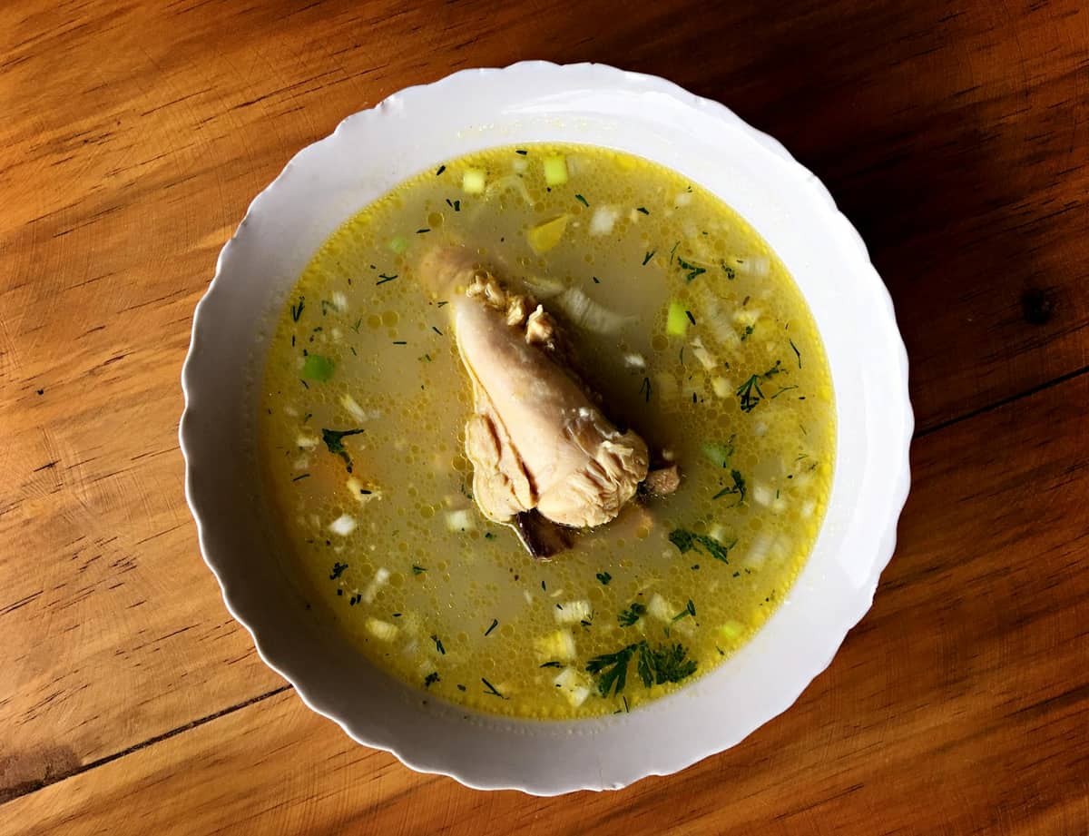 Max's Sweet Corn and Chicken Soup