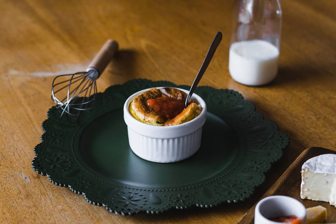 Broccoli Cheese Soufflé