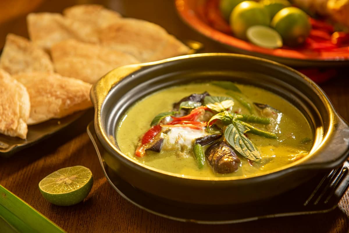Green Vegetable Curry
